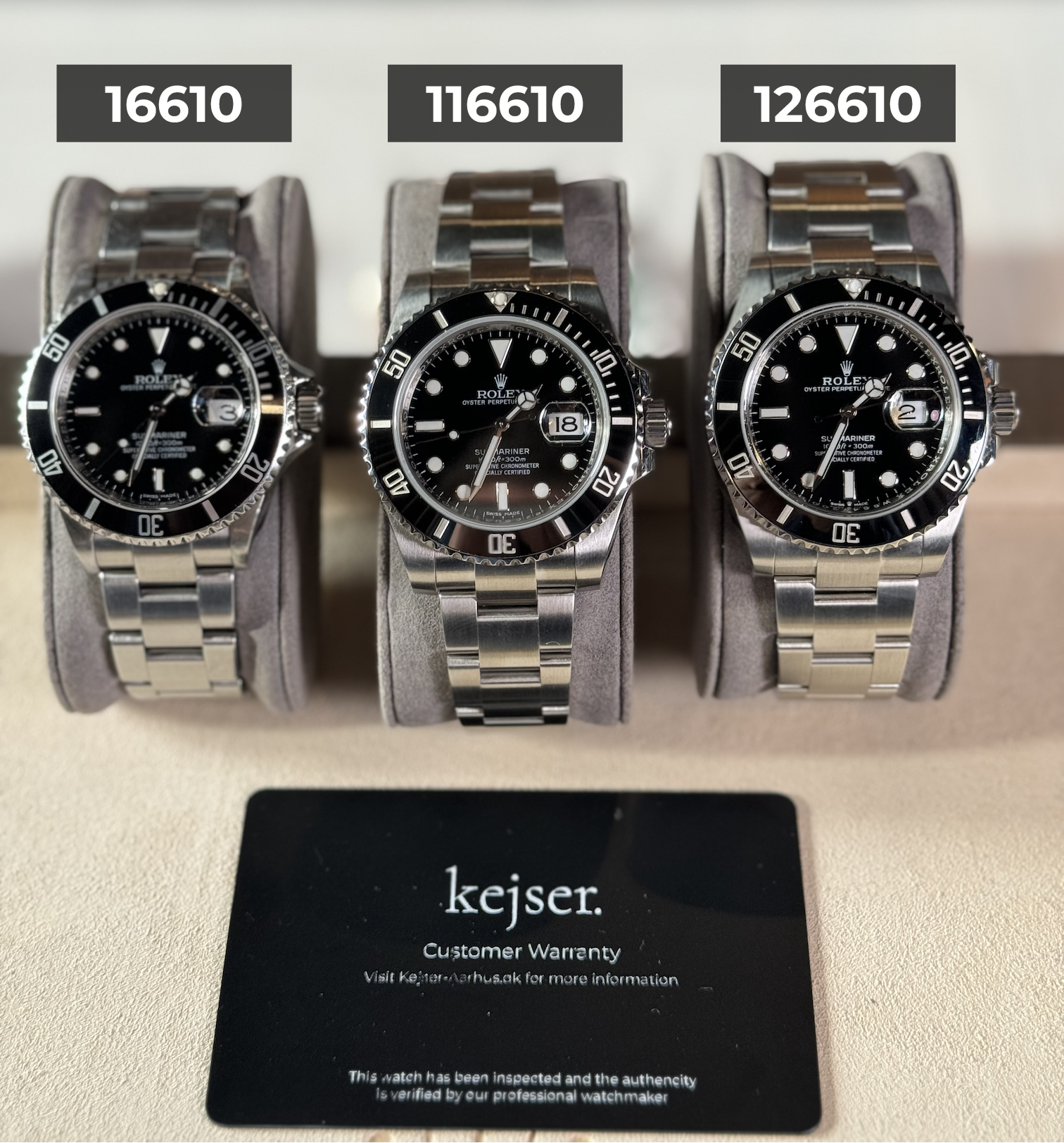 Rolex Submariner 116610LN vs. 126610LN