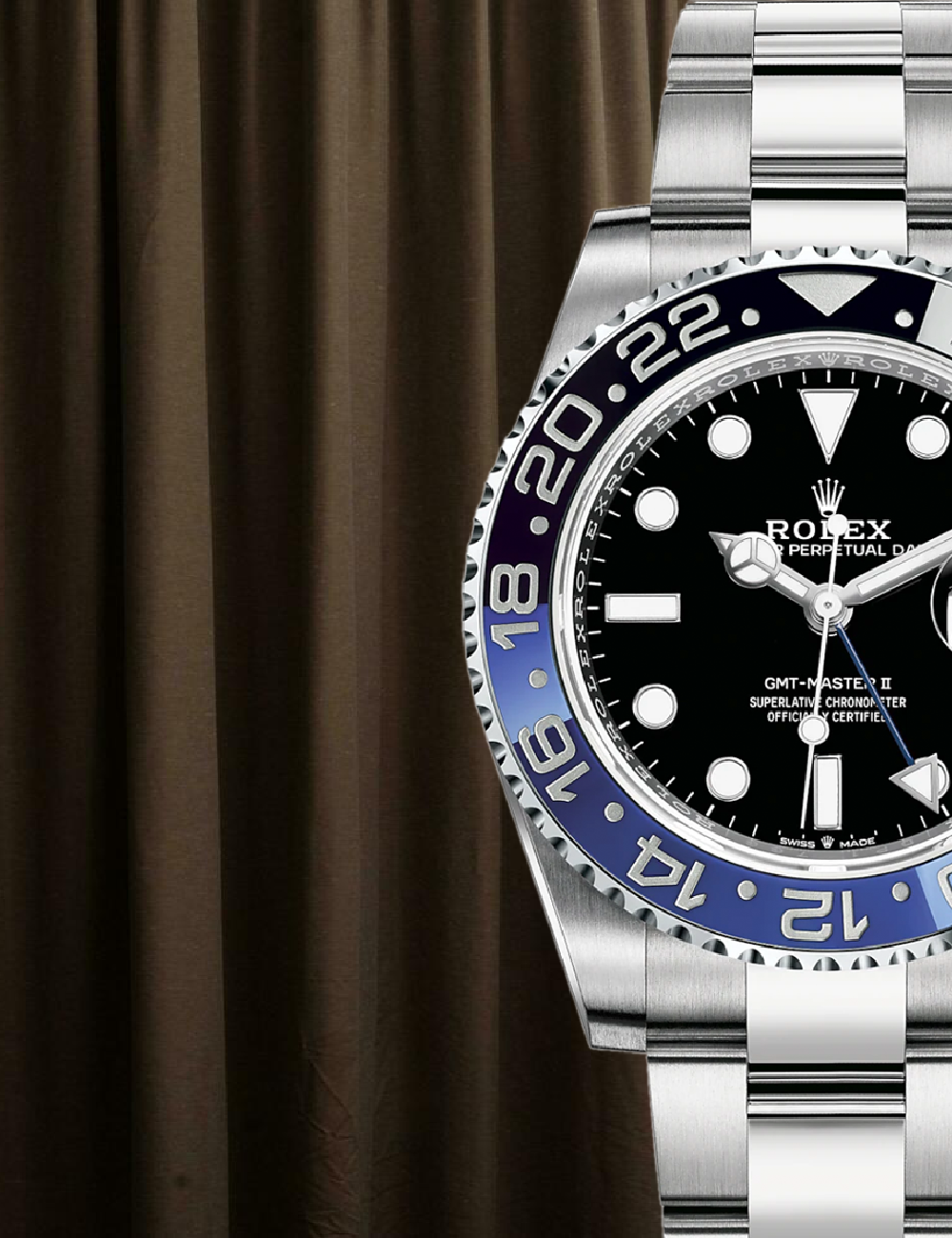 Rolex GMT Master II 126710BLNR - Batman hos Kejser Aarhus