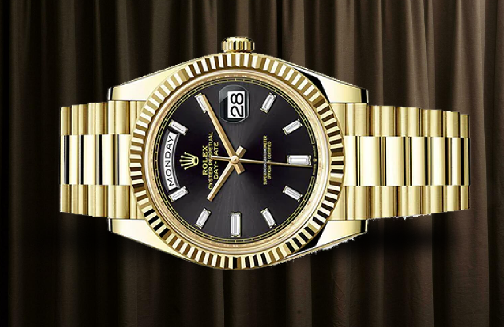 Rolex DayDate 228238 med Ghost skive hos Kejser Aarhus