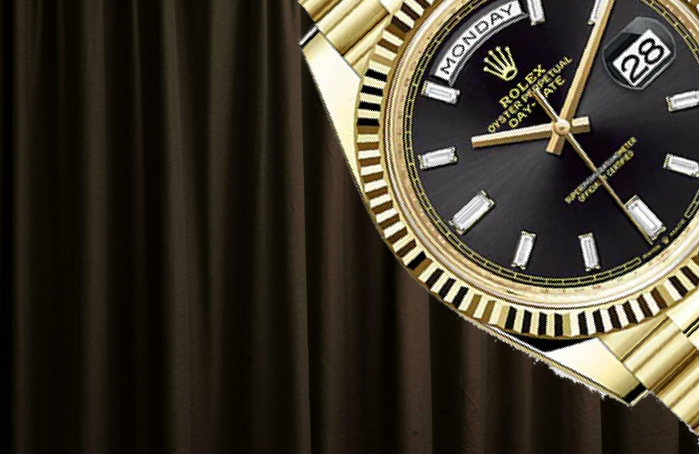 Rolex DayDate 228238 med Ghost skive hos Kejser Aarhus