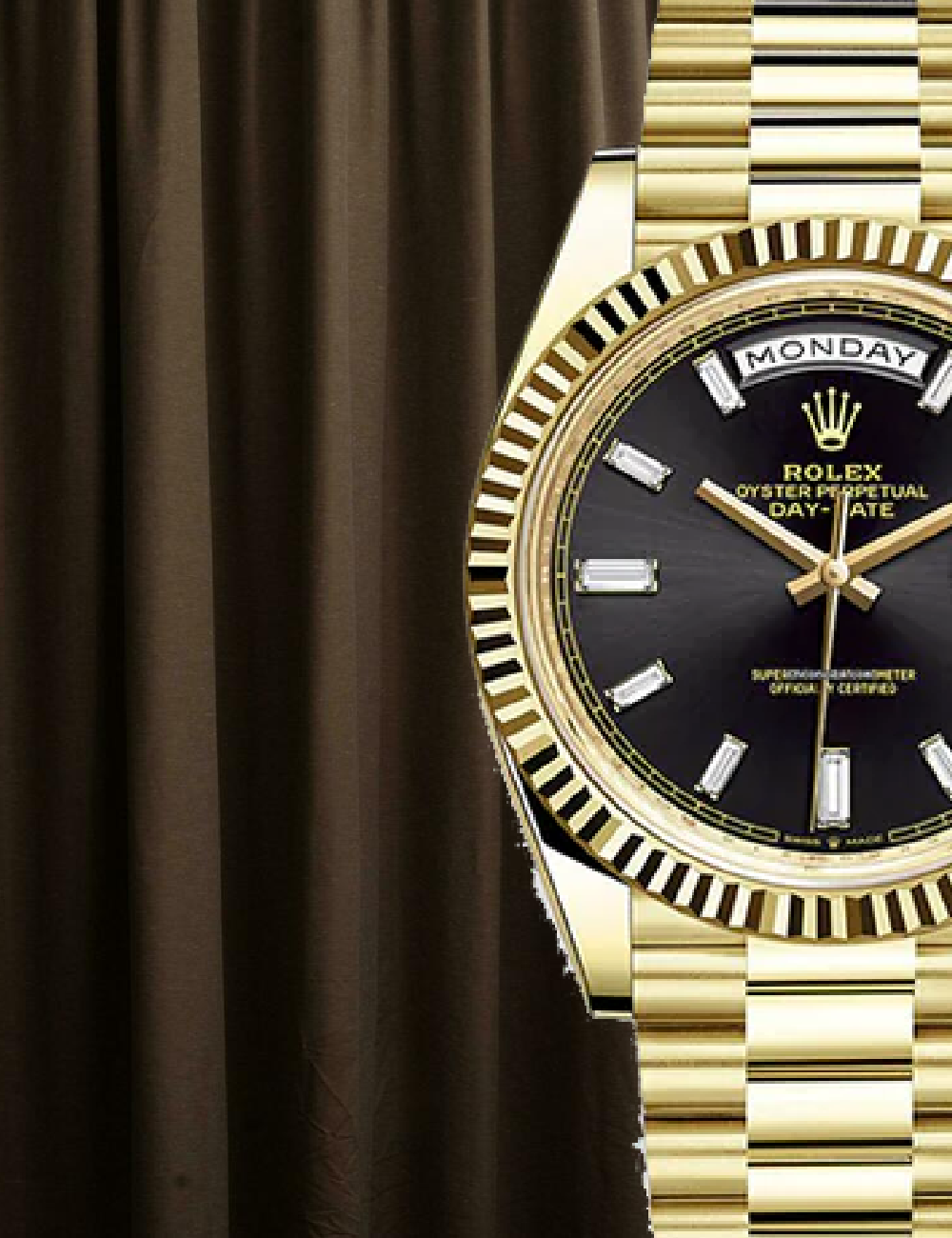 Rolex DayDate 228238 med Ghost skive hos Kejser Aarhus